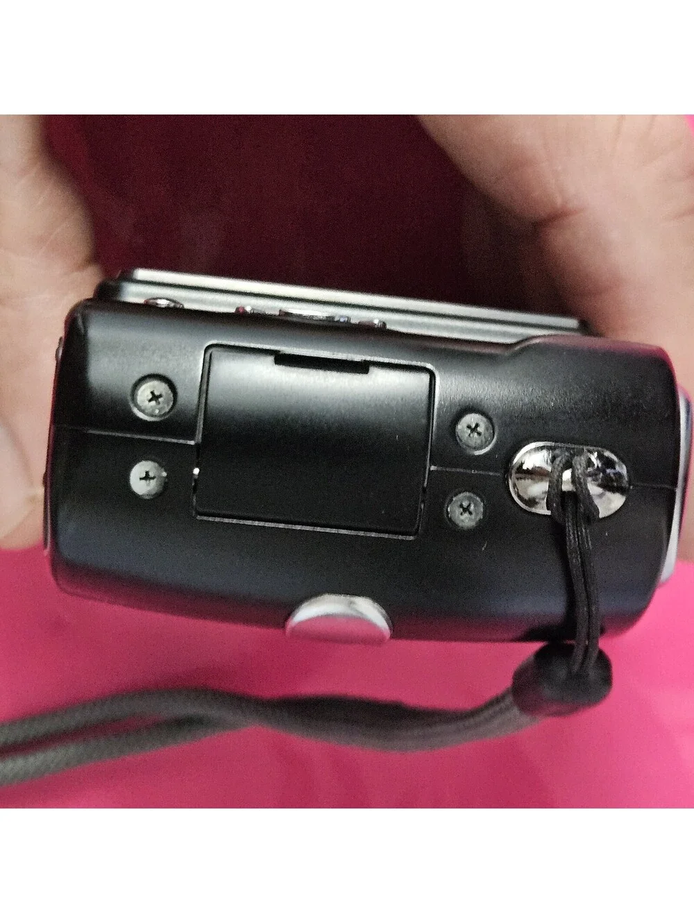 Panasonic LUMIX DMC-TZ3 7.2MP Digital Camera Black- FOR PARTS ONLY NOT WORKING